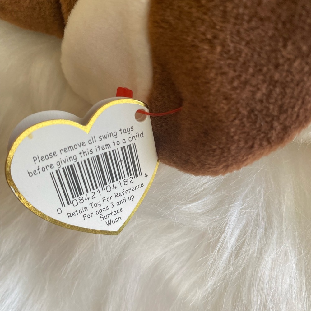 TY original beanie baby stretch the ostrich - Picture 7 of 10